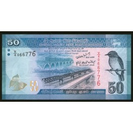 Sri Lanka Pick. Nouveau 50 Rupees 2010 NEUF