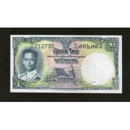 Thailand Pick. 74 1 Baht 1955 UNC