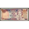 Fiji Pick. 98 10 Dollars 1996 UNC