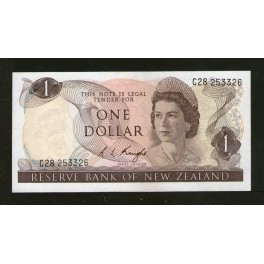 Nueva Zelanda Pick. 163 1 Dollar 1957-81 SC