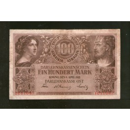 Alemania Pick. R 133 100 Mark 1918 MBC