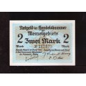 Memel Pick. 3 2 Mark 1922 UNC
