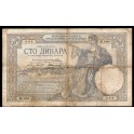 Yugoslavia Pick. 27 100 Dinara 1929 VF
