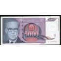 Yugoslavia Pick. 111 5000 Dinara 1991 SC-