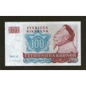 Suède Pick. 54 100 Kronor 1963-90 SUP
