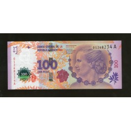 Argentina Pick. New 100 Pesos UNC